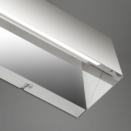 Briloner 2204-018 - LED-ulkoseinävalaisin LED/8W/230V IP44 kiiltävä kromi