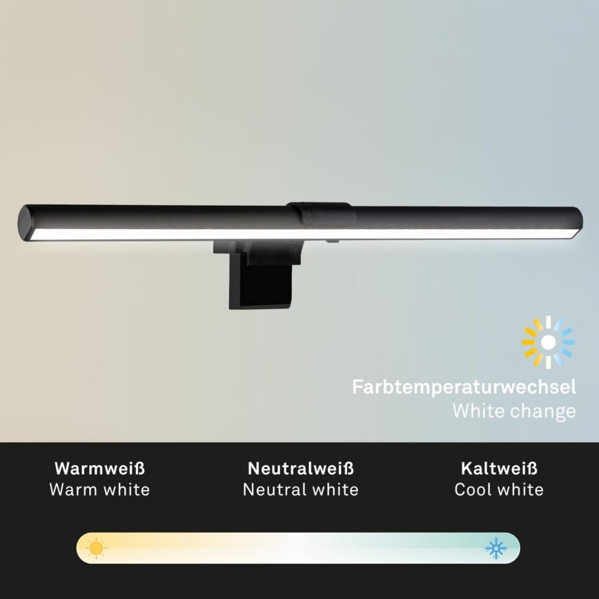 Briloner 2303-015 - LED Himmennettävä näytön valaistus LED/3,5W/230V 2700/4000/6500K