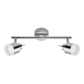 Briloner 2733-028 - LED-kylpyhuoneen kohdevalaisin SPLASH 2xLED/4W/230V IP44