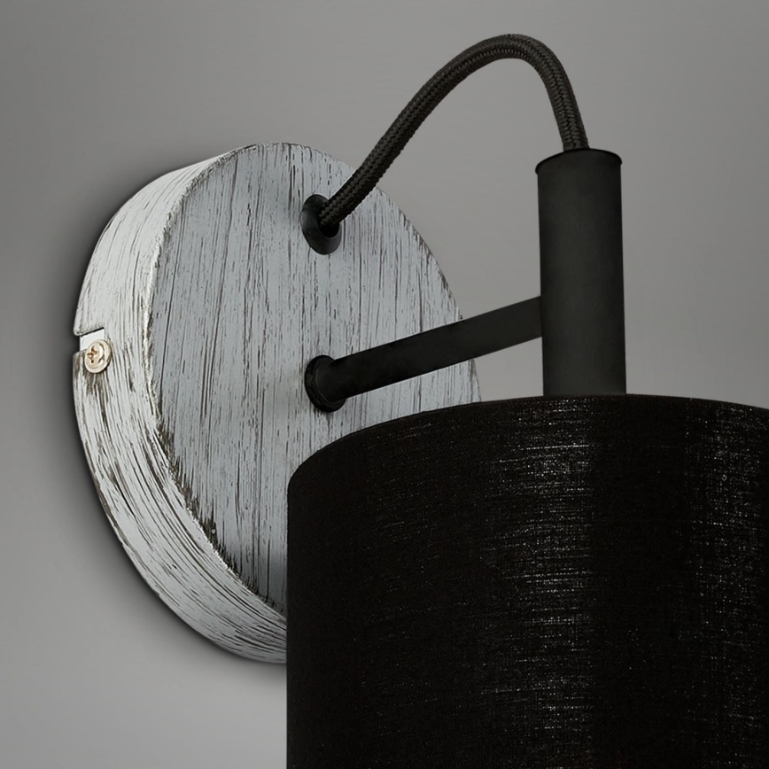 Briloner 2737-014 - Seinävalaisin SILVER CRAFTED 1xE14/25W/230V