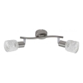 Briloner 2826-022 - Kohdevalo SPOT 2xE14/6W/230V mattakromi