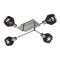 Briloner 2854-042 - Kiinteä kattokruunu 4xE14/5,5W/230V kumipuu