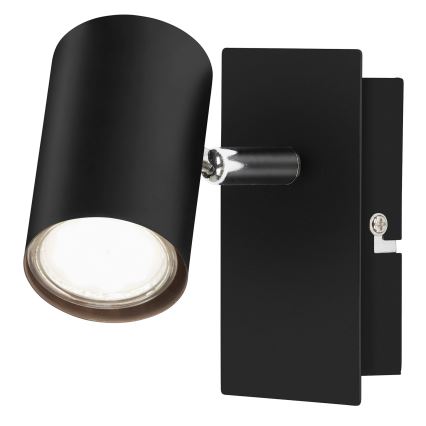 Briloner 2857-015 - Seinävalaisin SPOT 1xGU10 / 40W / 230V musta