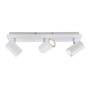 Briloner 2857-036 - Kohdevalo SPOT 3xGU10 / 40W / 230V valkoinen