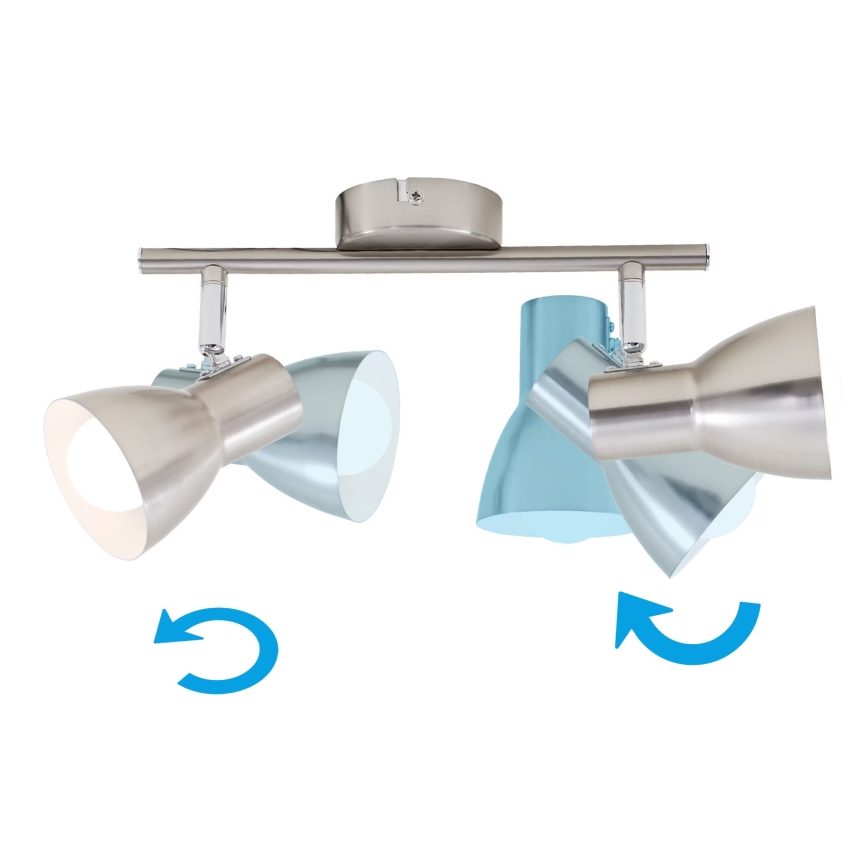 Briloner 2860-022 - Kohdevalo 2xE14/25W/230V