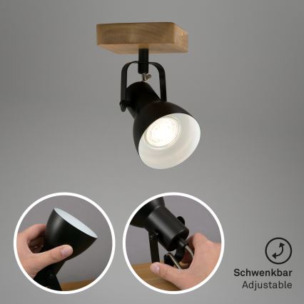 Briloner 2902-015 - Kohdevalo SPOT 1xGU10/35W/230V kumipuu