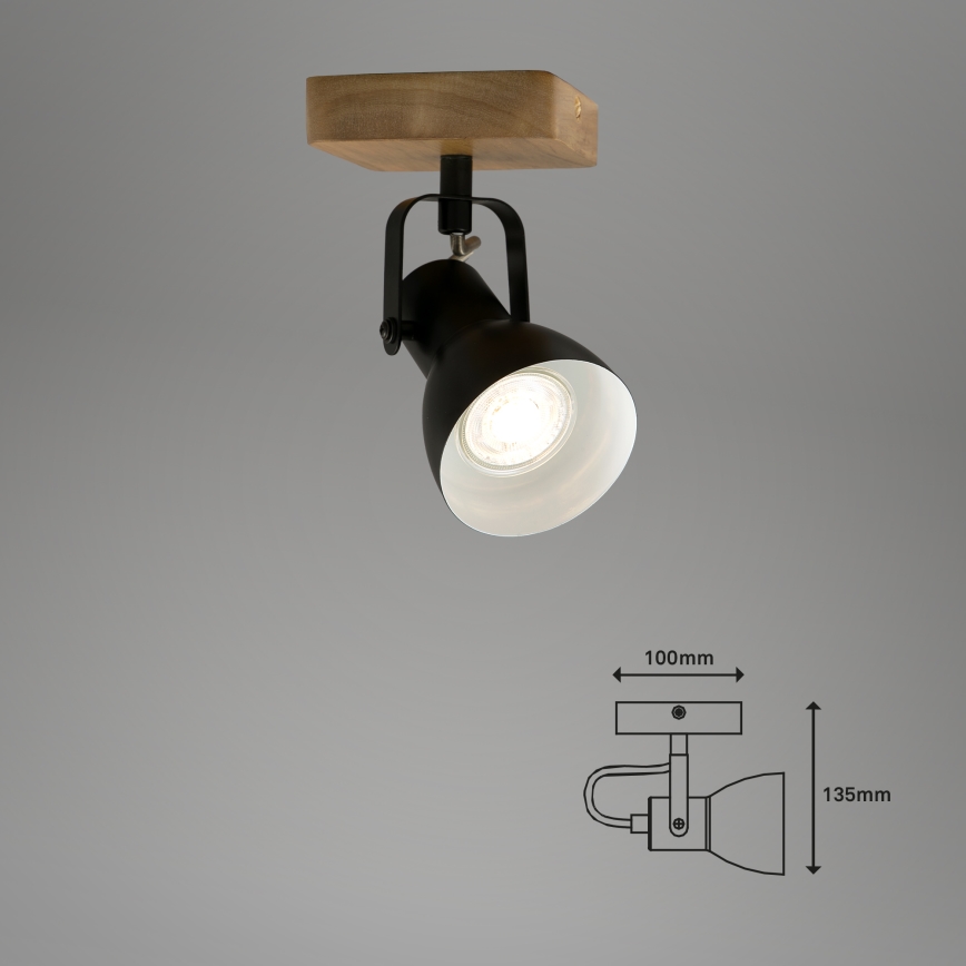 Briloner 2902-015 - Kohdevalo SPOT 1xGU10/35W/230V kumipuu