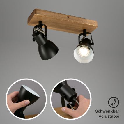 Briloner 2902-025 - Kohdevalo SPOT 2xGU10/35W/230V