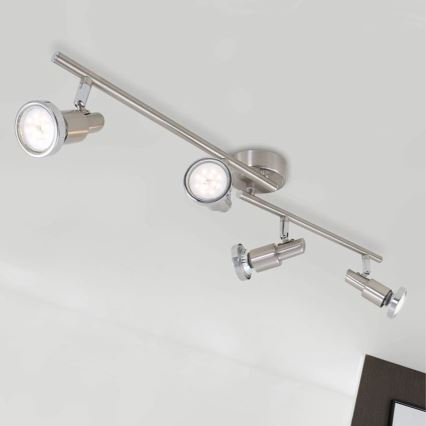 Briloner 2991-042 - LED-kohdevalaisin PRISMA 4xGU10/4W/230V