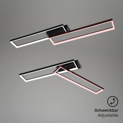 Briloner 3013-015 - LED-himmennyskattokruunu FRAME LED/40W/230V 2700-6500K + kauko-ohjaus