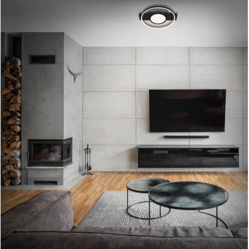 Briloner 3026-015 - Himmennettävä LED-kattovalaisin FRAME LED/33W/230V