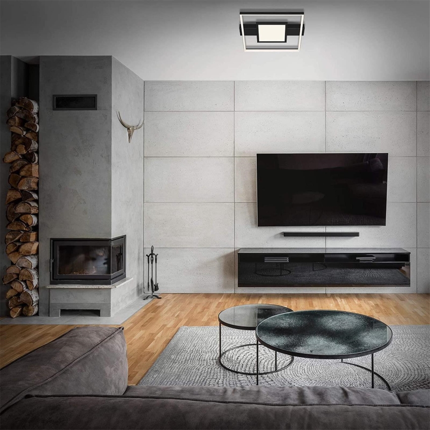 Briloner 3028-015 - Himmennettävä LED-kattovalaisin FRAME LED/38W/230V