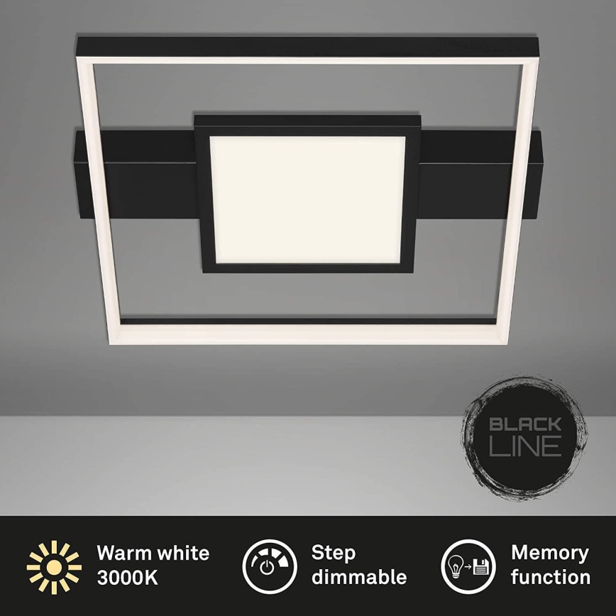 Briloner 3028-015 - Himmennettävä LED-kattovalaisin FRAME LED/38W/230V