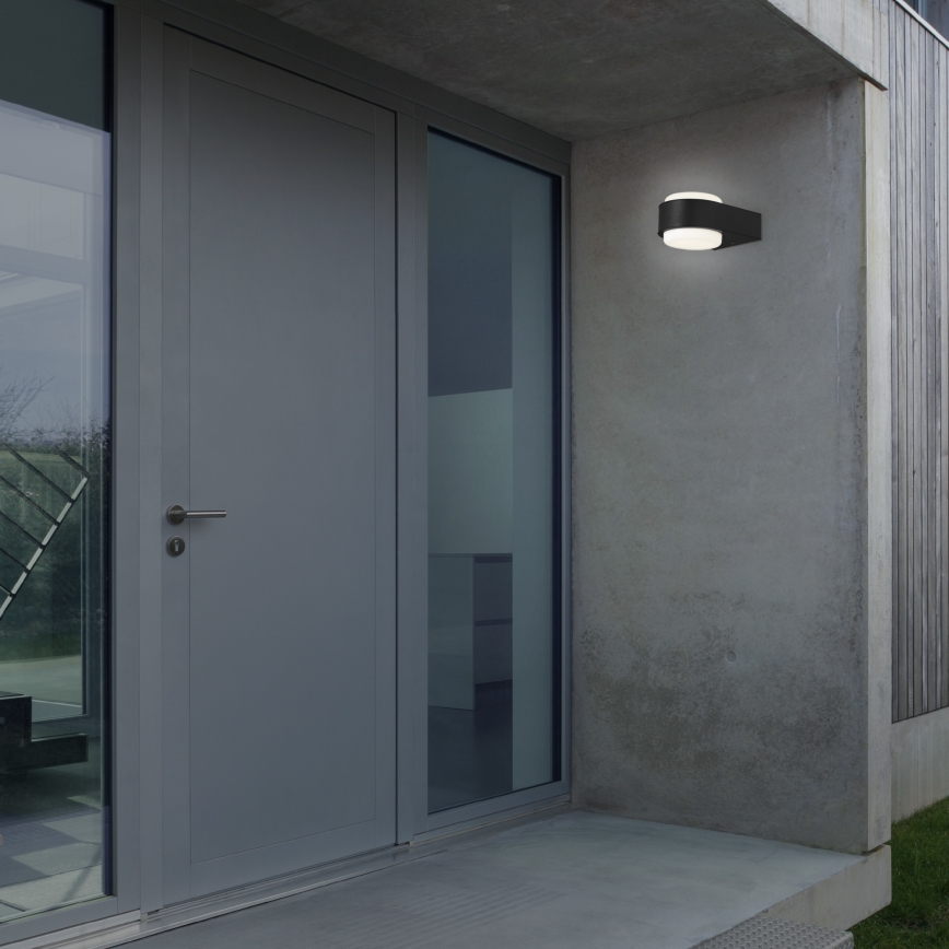 Briloner 3035-015 - LED-ulkoseinävalaisin HANAU LED/6,5W/230V IP44 musta