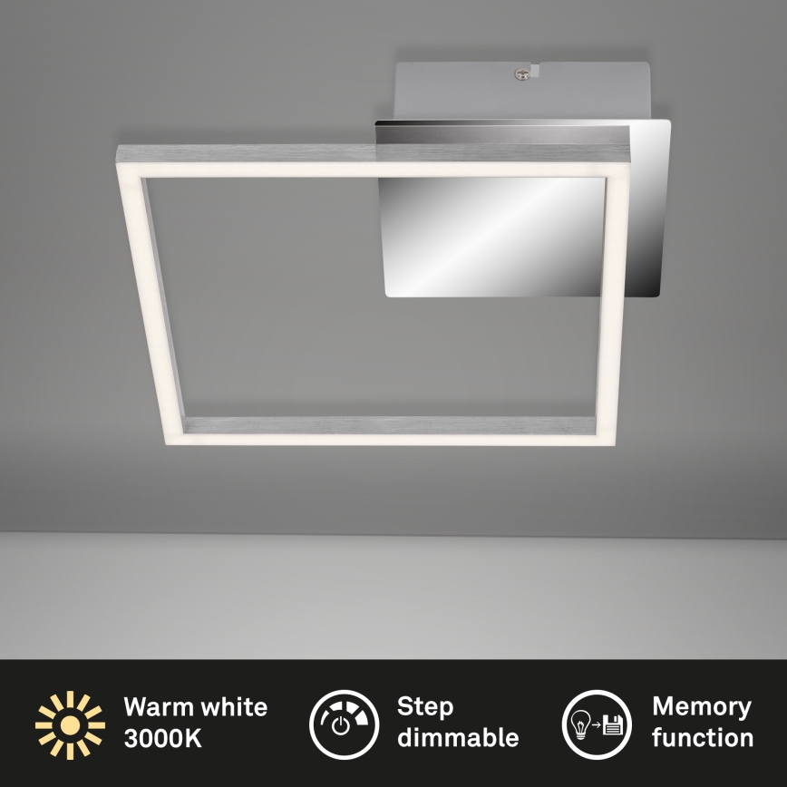 Briloner 3105-018 - LED Himmennettävä kattovalo FRAMES LED/9,7W/230V
