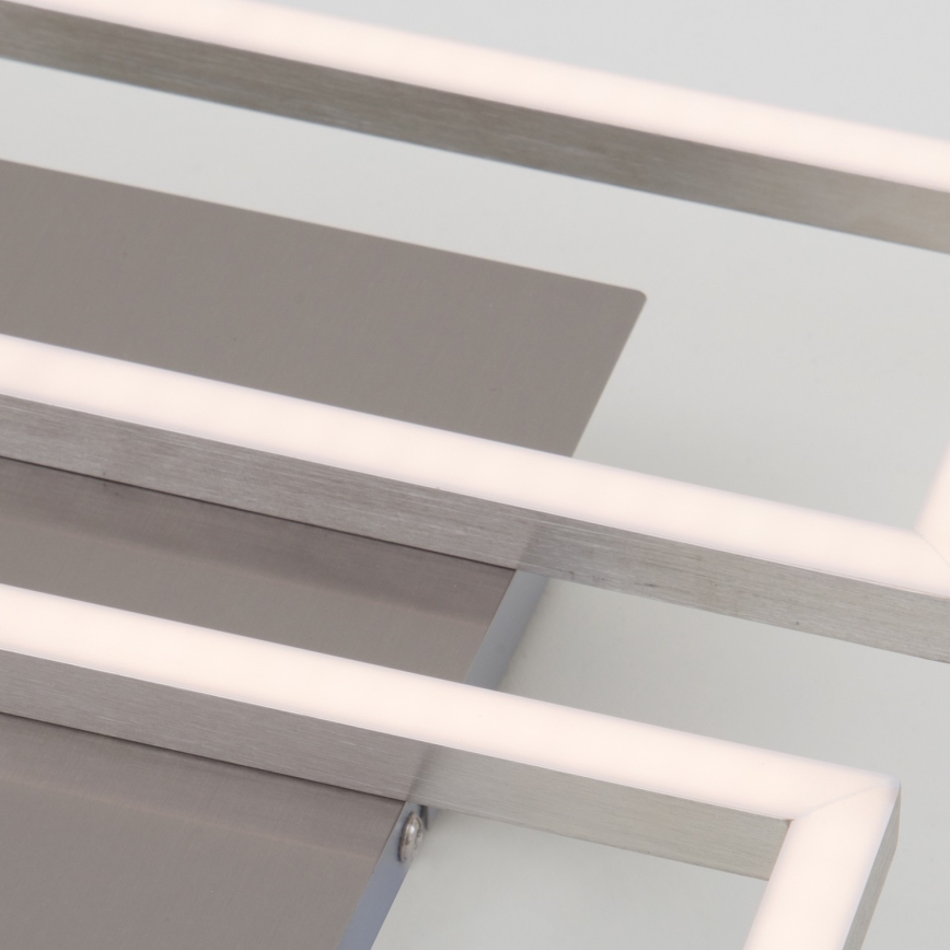 Briloner 3107-012 - Himmennettävä LED-kattovalaisin FRAME 2xLED/7,25W/230V