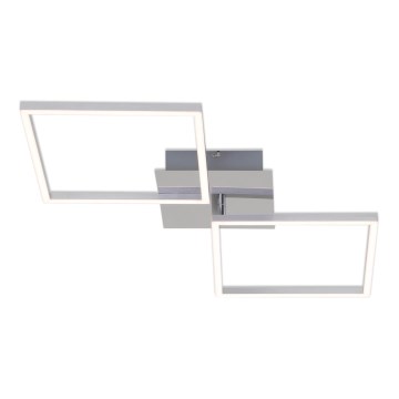 Briloner 3182-018 - Himmennettävä LED-kattovalaisin FRAME 2xLED/15,5W/230V