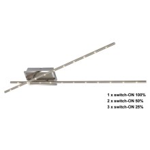 Briloner 3252-022 - Himmennettävä LED-kattovalaisin TEMPALTE 2xLED/11W/230V