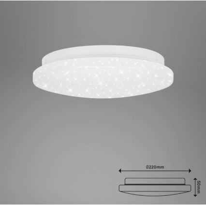 Briloner 3388-016 - LED-kattovalo VIPE LED/8W/230V