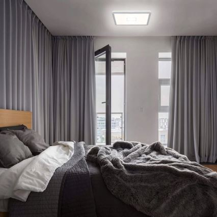 Briloner 3390-014 - LED-kattovalaisin FREE LED/18W/230V 29x29 cm