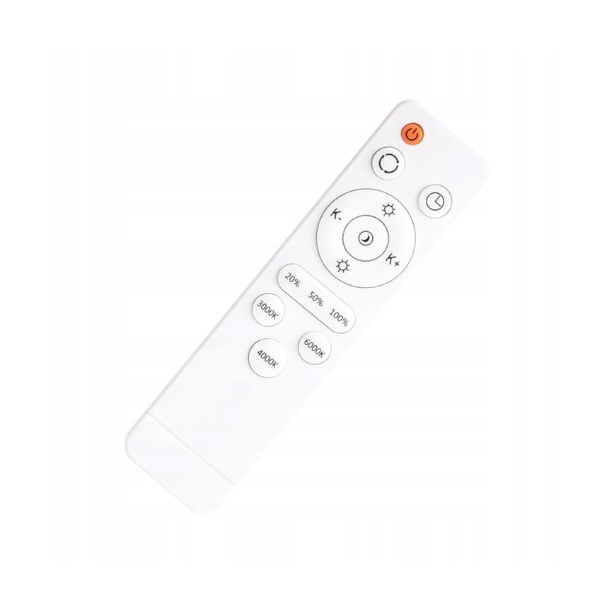 Briloner 3430-015 - LED himmennettävä kattovalaisin MANNY LED/48W/230V + kaukosäädin