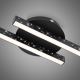 Briloner 3517-025 - LED Pinta-asennettava kattokruunu REY 2xLED/6W/230V musta
