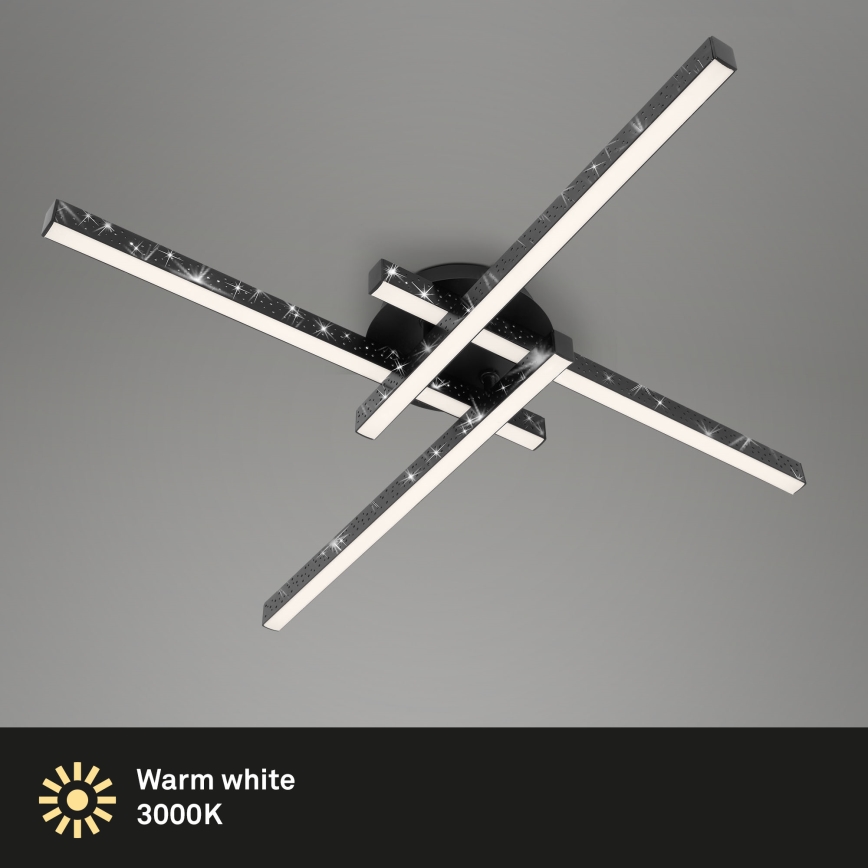 Briloner 3519-045 - LED-kattokruunu REY 4xLED/6W/230V