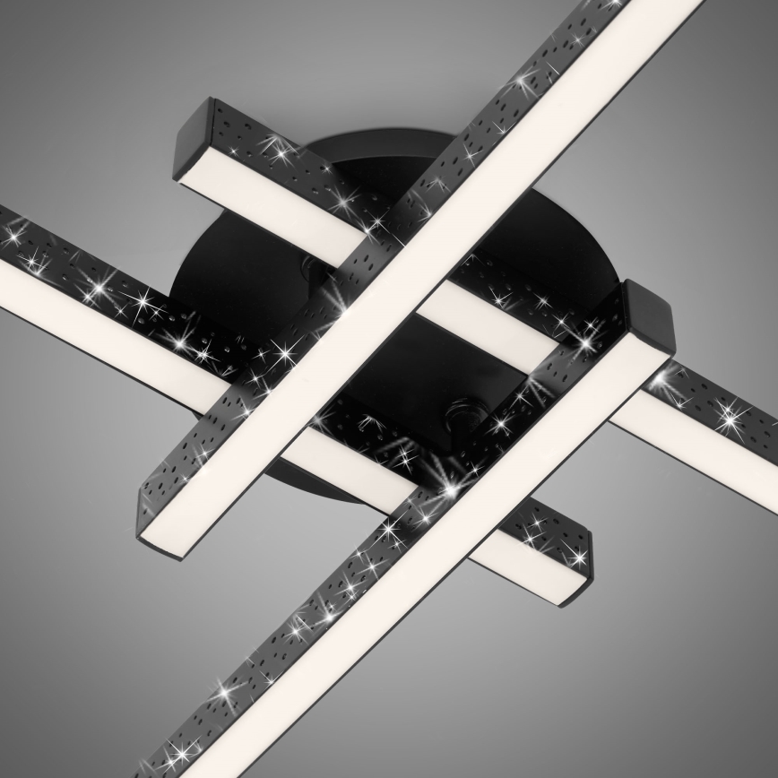 Briloner 3519-045 - LED-kattokruunu REY 4xLED/6W/230V