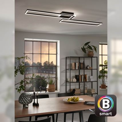 Briloner 3538-015 - Himmennettävä LED-kattokruunu FRAME 2xLED/20W/230V 2700-6500K Wi-Fi Tuya + kauko-ohjaus
