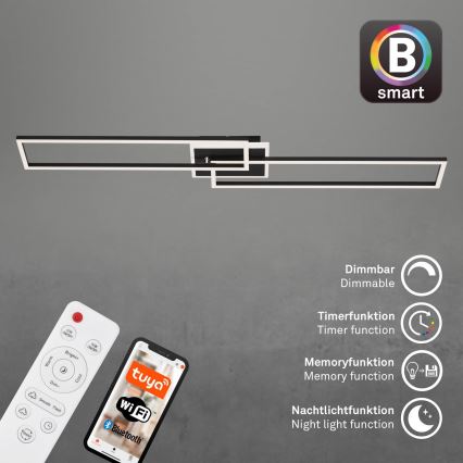 Briloner 3538-015 - Himmennettävä LED-kattokruunu FRAME 2xLED/20W/230V 2700-6500K Wi-Fi Tuya + kauko-ohjaus