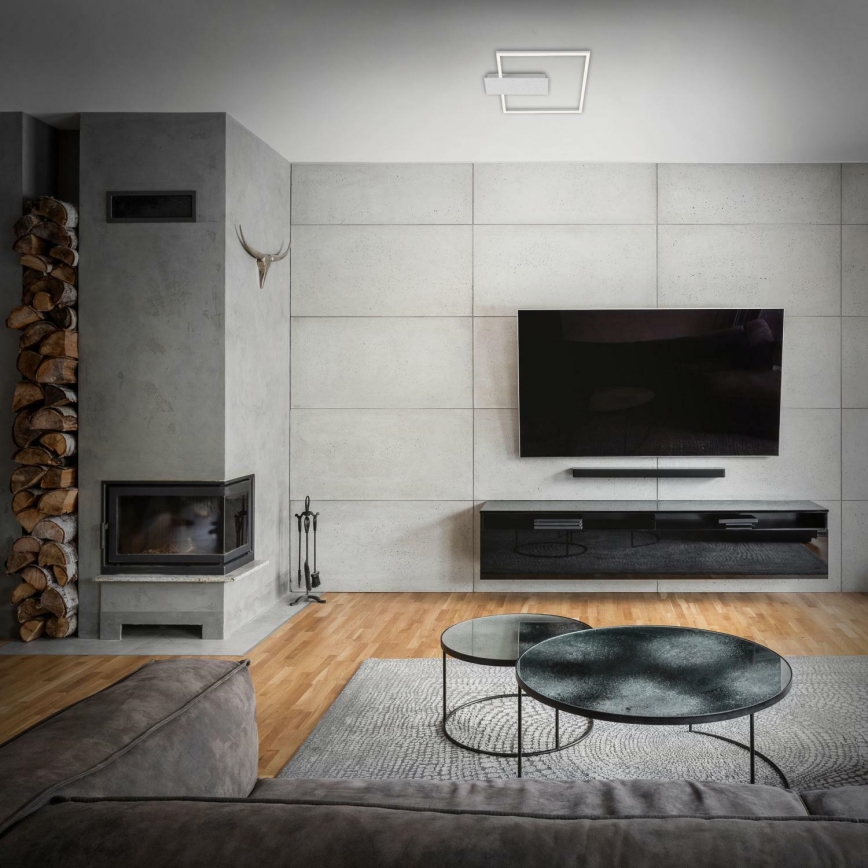 Briloner 3544-018 - Himmennettävä LED-kattovalaisin NICO LED/12W/230V mattakromi