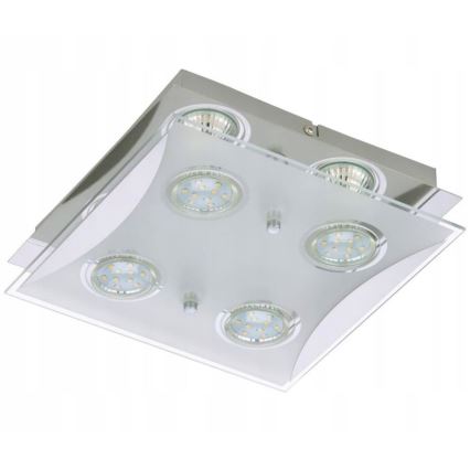 Briloner 3572-048 - LED-kattovalaisin FLASH 4xGU10/3W/230V