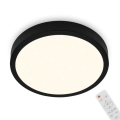Briloner 3701-015 - LED himmennettävä kattovalaisin RUNA LED/18W/230V 2700-6500K + kaukosäädin