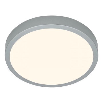 Briloner 3703-014 - LED-kattovalaisin RUNA LED/24W/230V 3000K halkaisija 38 cm hopea