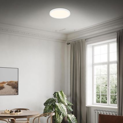 Briloner 3703-016 - LED-kattovalaisin RUNA LED/24W/230V 3000K halkaisija 38 cm valkoinen