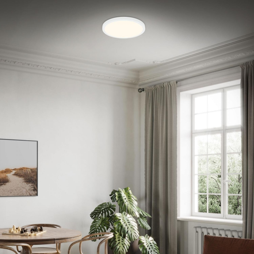 Briloner 3703-016 - LED-kattovalaisin RUNA LED/24W/230V 3000K halkaisija 38 cm valkoinen
