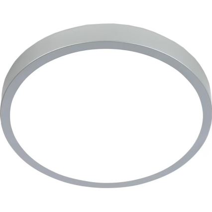 Briloner 3709-014 - LED RGBW Himmennettävä kattovalo LED/22W/230V 4000K halkaisija 38 cm hopea + kauko-ohjaus