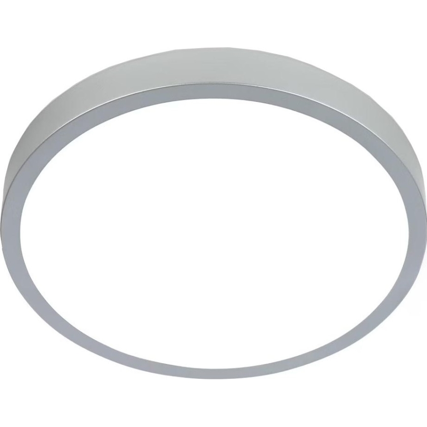 Briloner 3709-014 - LED RGBW Himmennettävä kattovalo LED/22W/230V 4000K halkaisija 38 cm hopea + kauko-ohjaus