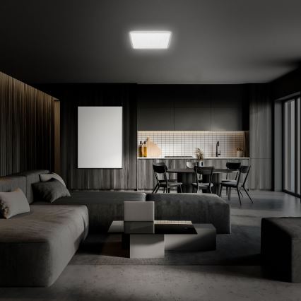 Briloner 3749-414 - LED-kattovalaisin LINO LED/24W/230V mattakromi