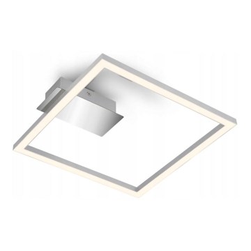Briloner 3780-014 - LED-kattovalaisin FRAME LED/14W/230V 26,5x25 cm mattakromi