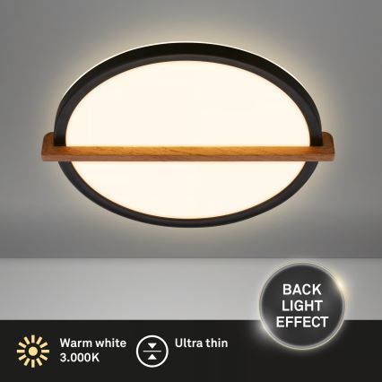 Briloner 3844015 - LED-kattovalaisin, 18 W, 230 V, Ø 31,5 cm