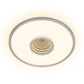Briloner 3847014 - TORO LED -kattovalaisin, 18 W/230 V, Ø 42 cm, mattakromi