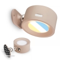 Briloner 3896011 - LED himmennettävä ladattava seinävalaisin TARI LED/1,6W/5V 1500 mAh beige