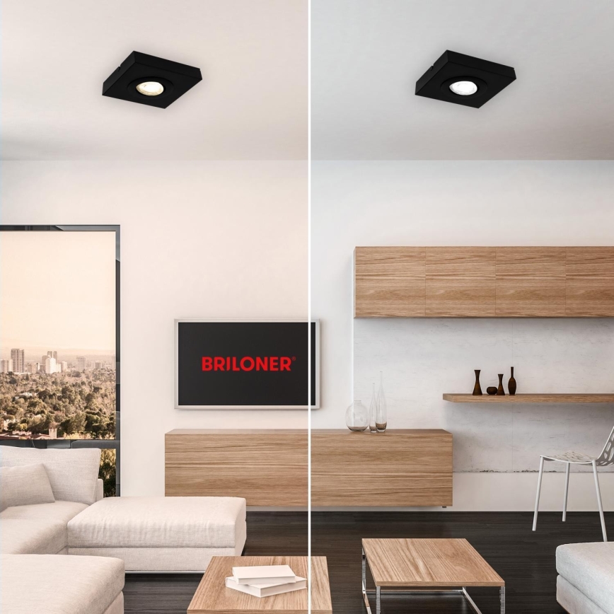 Briloner 3996015 - LED-kohdevalaisin CTS LED/4W/230V 2700/4000K musta