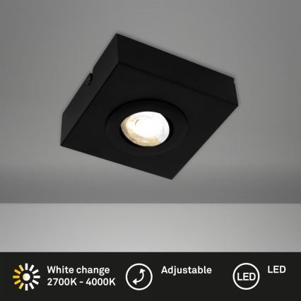 Briloner 3996015 - LED-kohdevalaisin CTS LED/4W/230V 2700/4000K musta