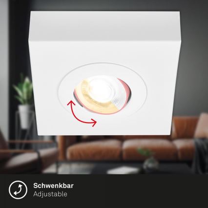 Briloner 3996016 - LED-kohdevalaisin CTS LED/4W/230V 2700/4000K valkoinen