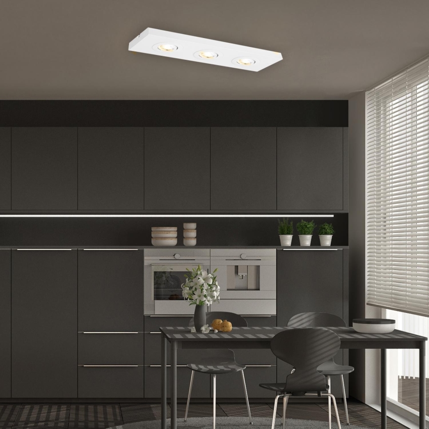 Briloner 3996036 - LED-kohdevalaisin CTS 3xLED/4W/230V 2700/4000K valkoinen