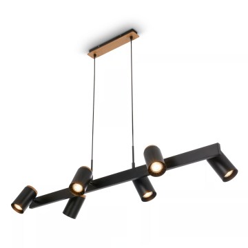 Briloner 4059065 - ERA-riippuvalaisin, 6xGU10/10W/230V, musta