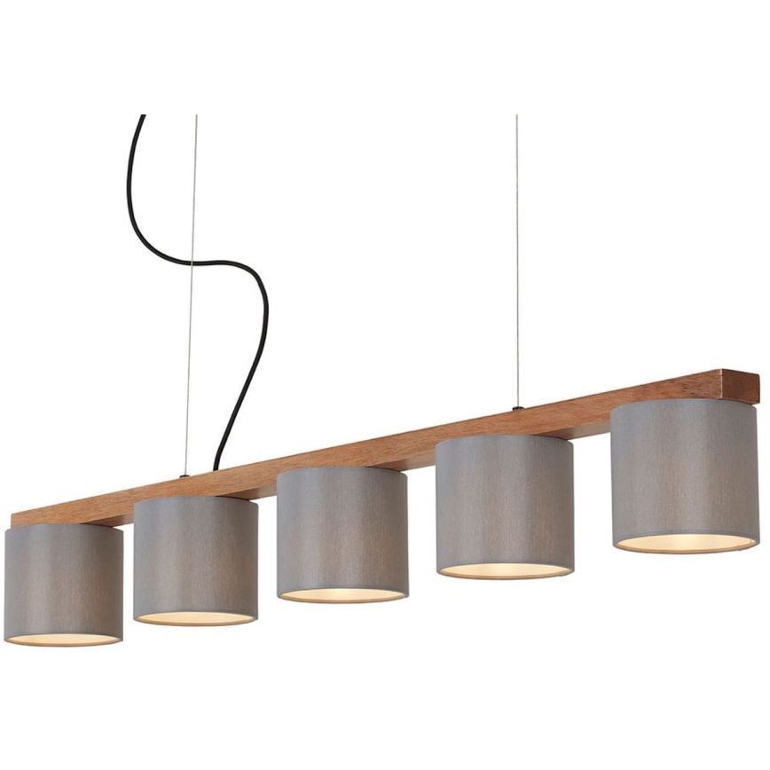 Briloner 4075-054 - Ripustettava kattovalaisin RHON 5xE14/25W/230V