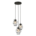 Briloner 4870-035 - Kolmivalainen riippuvalaisin vaijerilla 3xE27/60W/230V